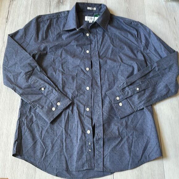 ULIAN & MARK
Carter Poplin Shirt Navy M Stitch Fix Nwt‎ - Picture 3 of 6